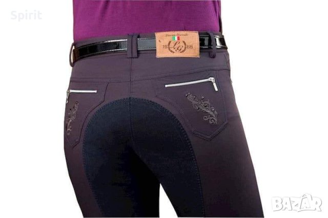 Дамски брич за езда HKM Lauria Garrelli Paris ХХЛ, снимка 2 - Коне - 43178459