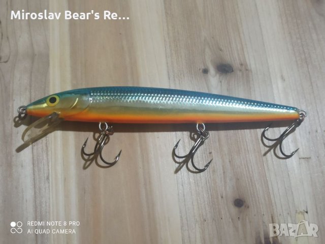 Воблер Rapala Max Rap Ireland 13.5см НОВ , снимка 3 - Такъми - 32351249