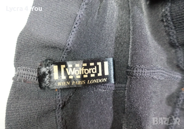 Wolford Satin Opaque M/L графитено сив лъскав чорапогащник, снимка 5 - Бельо - 53156243