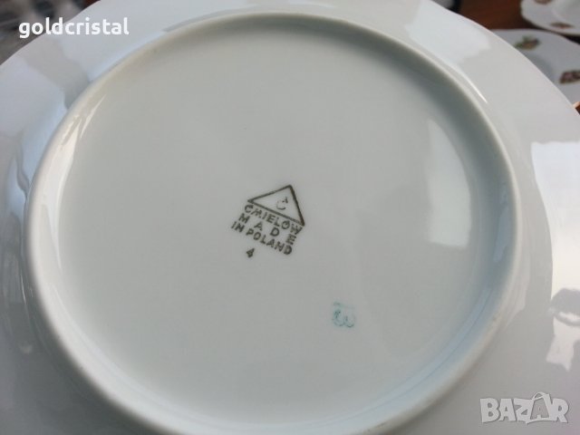 Полски порцелан чинии плитки, снимка 6 - Антикварни и старинни предмети - 36845091