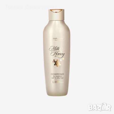 Балсам за сияйна, мека & копринено гладка коса Milk & Honey Gold - Oriflame 