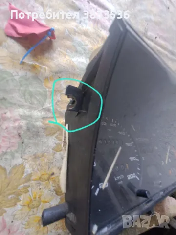 1 буксов скоростомер със обортомер/ километражен уред ДИЗЕЛ  за VW Golf / Jetta mk2, снимка 4 - Части - 46905296