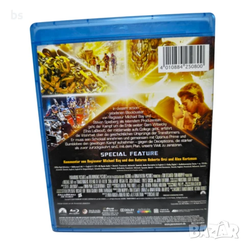 Трансформърс 2 Отмъщението Blueray без бг, снимка 2 - Blu-Ray филми - 51075323