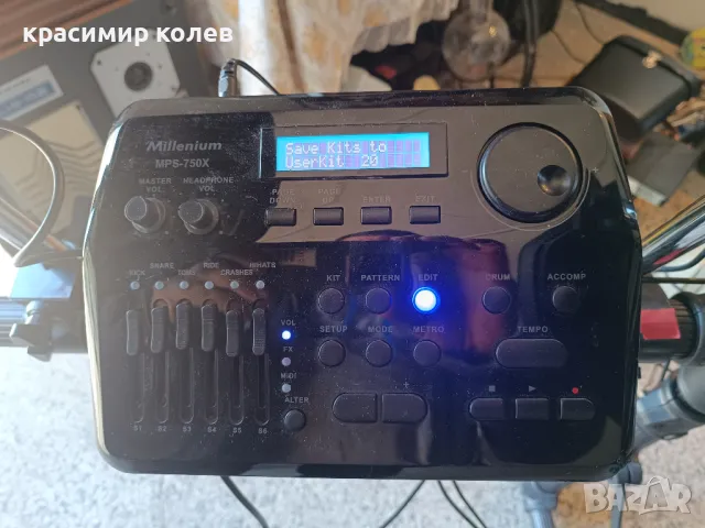 електронни барабани "MILENIUM MPS-750X", снимка 2 - Ударни инструменти - 49566776