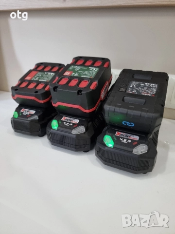 Батерия + зарядно Parkside X20 20v Bluetooth, снимка 2 - Други инструменти - 52073426