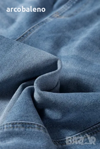 Дамски дънков гащеризон с катарама, снимка 5 - Гащеризони - 51968796