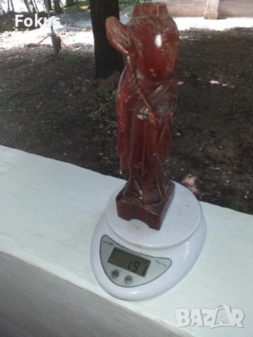 СТАРА ДЪРВЕНА СТАТУЕТКА ФИГУРА СКЛУПТУРА ПЛАСТИКА РЕЗБА АЗИЯ, снимка 6 - Антикварни и старинни предмети - 53519871