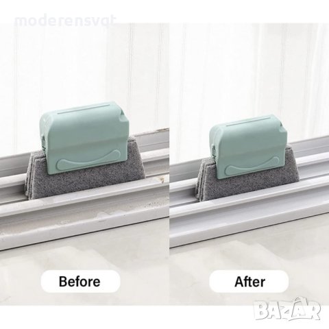 Четка за чистене на трудни места, дограма, ъгли и ръбове, снимка 5 - Мопове, кофи, четки и метли - 40647220