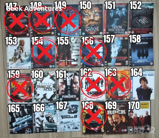 Екшън Филми DVD's - Оригинални Дискове на Английски Език - 5 лв/бр , снимка 8 - Екшън - 47015417