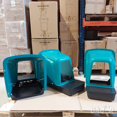 Гнезда за кокошки - комплект 5 броя / Наклонен полог за кокошки с колектор за яйца , снимка 8 - За птици - 52286342