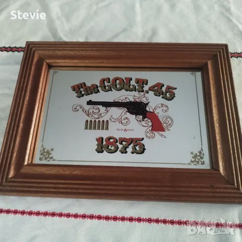 Ретро огледало "Colt 45"., снимка 4 - Колекции - 48519242