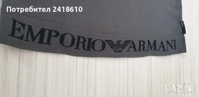 Emporio Armani Wool Knit Made in Italy Мens Size M ОРИГИНАЛ! Мъжки вълнен Пуловер!, снимка 9 - Пуловери - 48664650