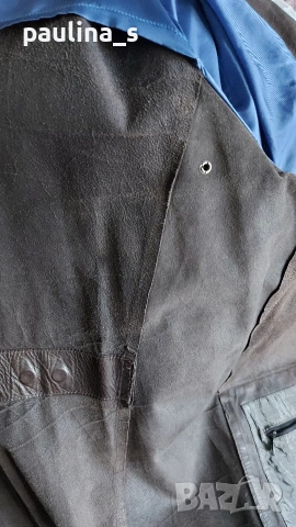 Винтидж / "Tommy Hilfiger" / Мъжко яке от естествена кожа , снимка 9 - Якета - 53265458