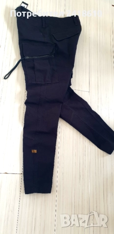 G - Star  Zip 3D Cargo Skinny  Mens Size 34/36 ОРИГИНАЛ! Спортен Панталон., снимка 9 - Панталони - 52547045