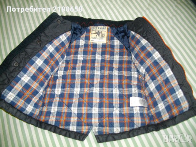 Яке ''NEXT'' за 9-12 месеца, снимка 3 - Детски якета и елеци - 28170022