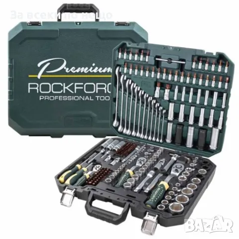 Гедоре 216 части 1/2'', 1/4'' и 3/8'' RockForce Premium