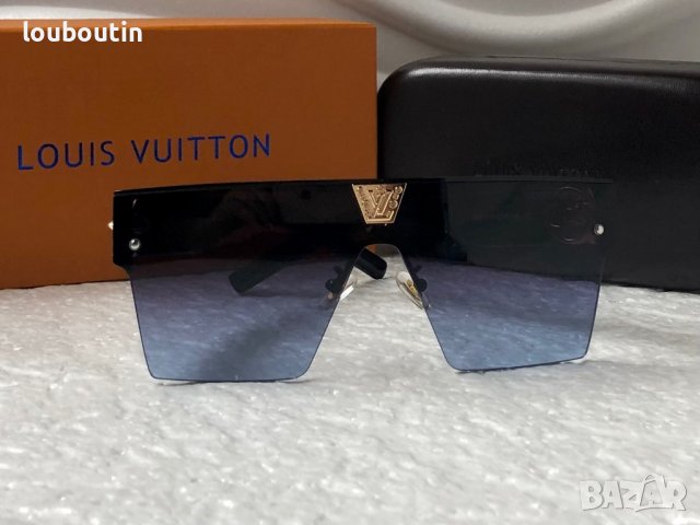 -22 % разпродажба Louis Vuitton 2023 висок клас дамски слънчеви очила маска Мъжки Унисекс, снимка 7 - Слънчеви и диоптрични очила - 39012866