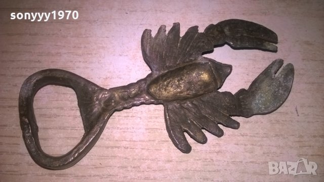 СКОРПИОН-АНТИКА-РЕТРО ОТВАРАчКА-10Х5СМ, снимка 7 - Колекции - 27638395