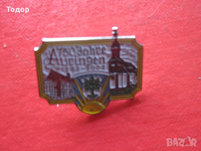 Немски нагръден знак значка бронз емайл , снимка 5 - Колекции - 28205674