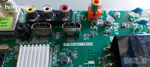 MAIN BOARD TP.MS3663T.PB751 FOR COOCAA 40E2A17G DISPLAY RDL400FY(QD0-803)(01) Rev.00 V400HJ6-PE1 Rev, снимка 2 - Части и Платки - 40456554