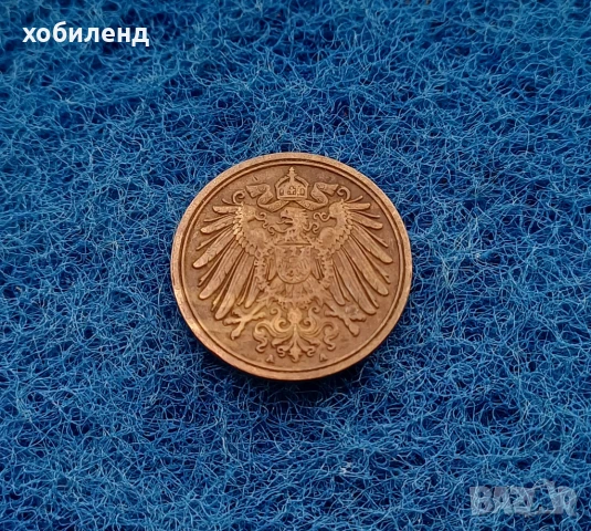 1 пфенинг Германия 1911/А