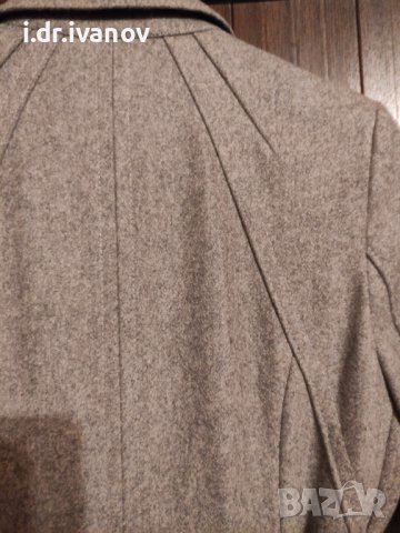 сиво дълго палто, снимка 11 - Палта, манта - 43146672