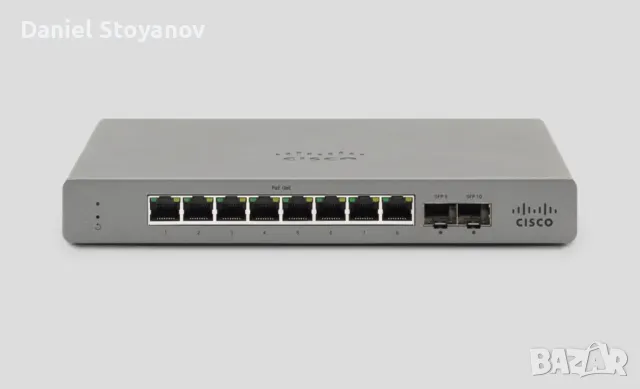 Мрежов суич Cisco Meraki Go - Gs110-8p Port PoE Switch GS110-8P-HW-EU