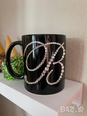 Чаша инкрустирана с камъчета   , снимка 8 - Чаши - 51173477