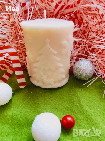 ароматни коледни свещи, снимка 4 - Коледни подаръци - 52554048