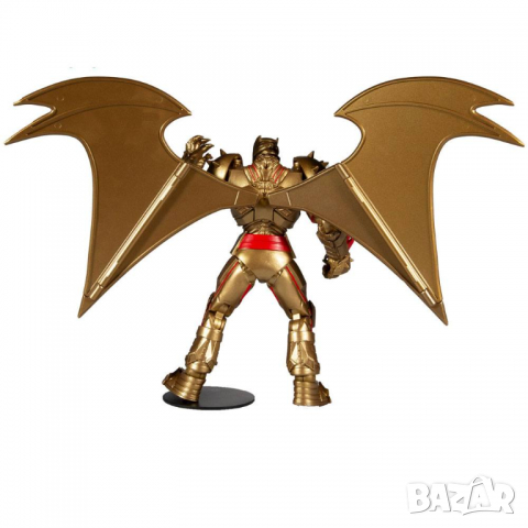 DC MULTIVERSE ACTION FIGURE BATMAN HELLBAT SUIT (GOLD EDITION) 18 CM, снимка 4 - Колекции - 36433101
