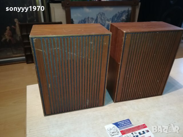 ретро тонколони 27Х21Х12СМ 0311210922, снимка 7 - Тонколони - 34677159