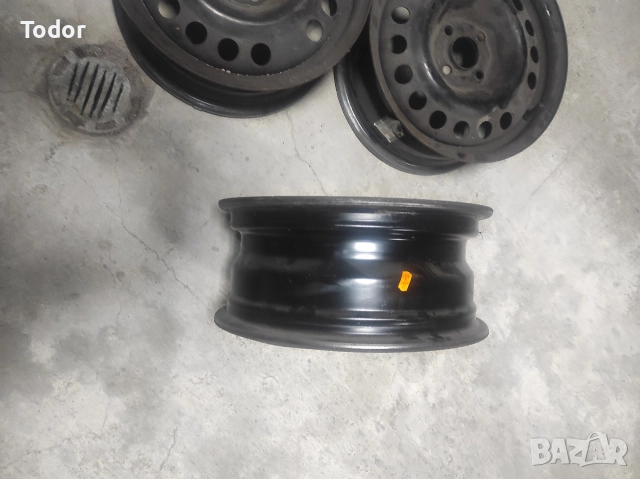 железни джанти за Опел 4/100/15, снимка 5 - Гуми и джанти - 52918948