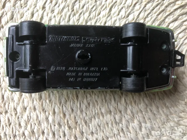 стара количка JAGUAR XJ.12. "MATCHBOX" - 1978г. - MADE IN BULGARIA, снимка 9 - Антикварни и старинни предмети - 50379779