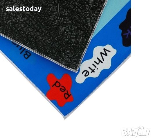 Детски килим, четки и бои, 120см, снимка 2 - Други - 51745976