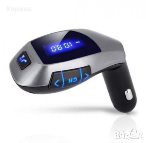 Fm Bluetooth transmitter трансмитер MP3 USB , снимка 2 - Аксесоари и консумативи - 26668626