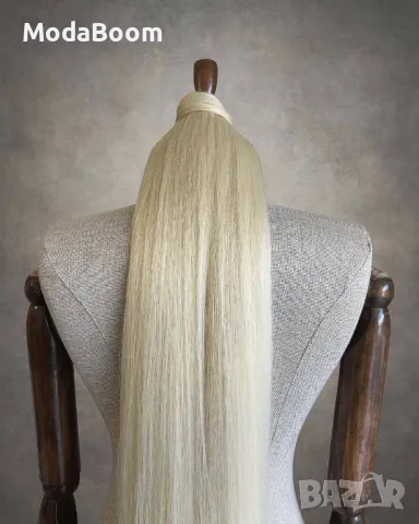 Руса дамска опашка , снимка 3 - Аксесоари за коса - 48726464