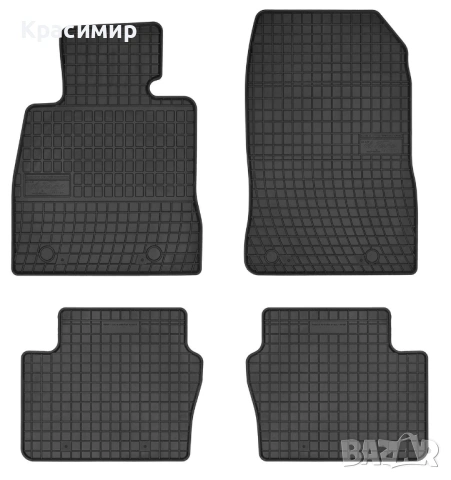 Гумени стелки за  Mazda 2 Hatchback (DL, DJ)  2014г