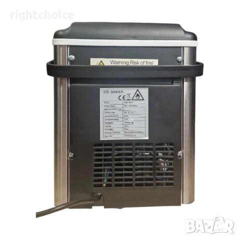 НОВ С гаранция Инокс Ледогенератор Лед генератор Машина за Лед Ледарка, снимка 10 - Фризери - 51392166