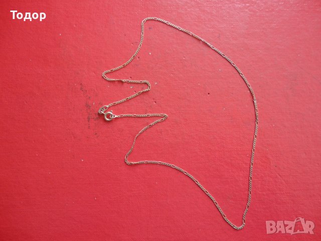 Позлатена сребърна верижка Binder 925 FBM 2, снимка 6 - Колиета, медальони, синджири - 40698165