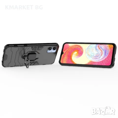 Samsung Galaxy A04e 4G Удароустойчив Ring Holder Калъф и Протектор, снимка 5 - Калъфи, кейсове - 48581870
