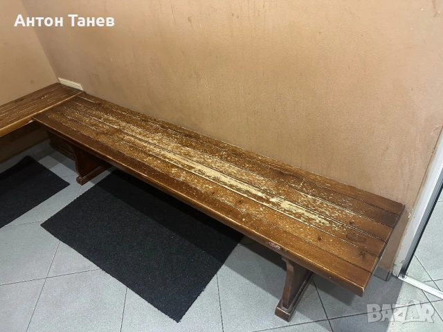 Дървени пейки 2 бр, снимка 5 - Други - 53255034