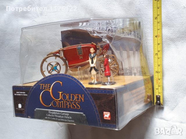 Corgi The Golden Compass Magisterium Car Carriage + Figures Корги Каляска + 2 Фигури Нов С Кутия, снимка 7 - Коли, камиони, мотори, писти - 35235613