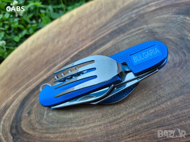 Туристически комплект за хранене България 6 в 1,четири цвята, снимка 5 - Екипировка - 51267517