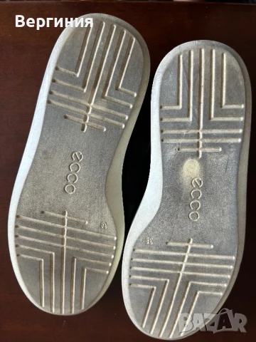 Обувки ECCO 38 номер, снимка 5 - Дамски ежедневни обувки - 51261616
