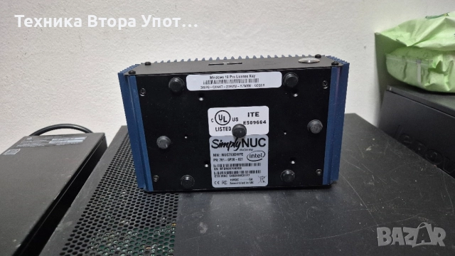 Мини компютър Intel Nuc i3-7100, снимка 3 - За дома - 49276064