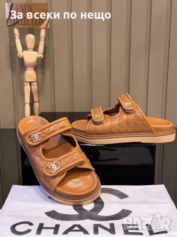 Chanel Дамски Чехли Шанел - 3 Налични Цвята Код E272, снимка 6 - Чехли - 50415283