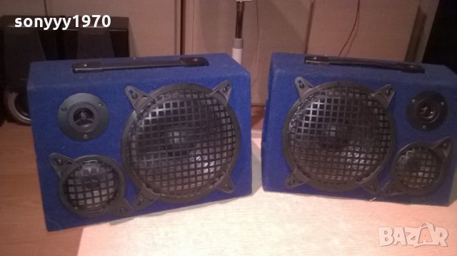 тонколони 2бр за колата/дома или за улично парти-35х22х17см, снимка 3 - Тонколони - 26353958