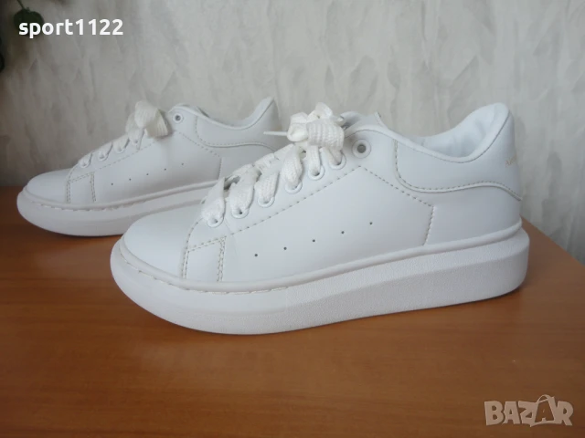 N38 Alexander McQueen/естествена кожа/дамски сникърси, снимка 2 - Дамски ежедневни обувки - 51108220