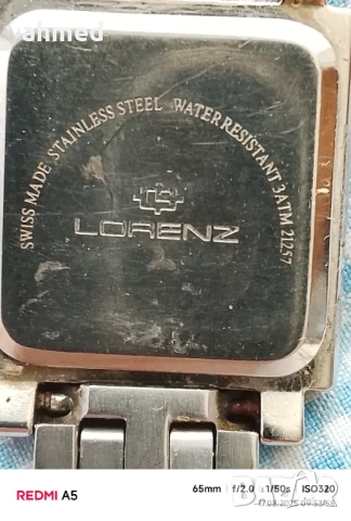 Швецарски часовник lorenzo, снимка 9 - Дамски - 51390210