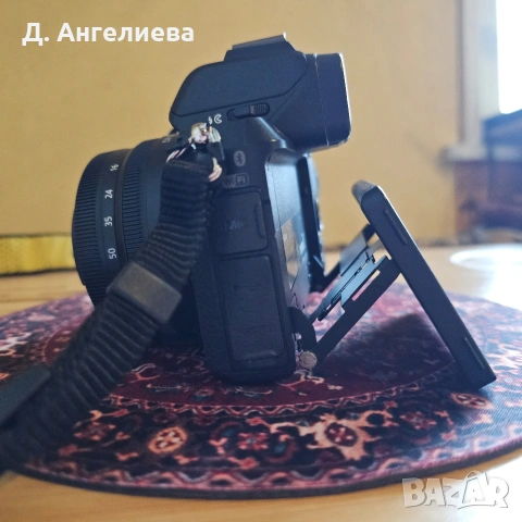 фотоапарат Nikon Z50 + обектив 16-50mm, f3.5-6.3 , снимка 2 - Фотоапарати - 53106575